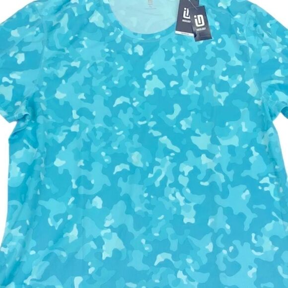NEW ID IDEOLOGY MEN'S BIRDSEYE PRINTED TRAINING T-Shirt, MultiColor, Size XL - Picture 3 of 5